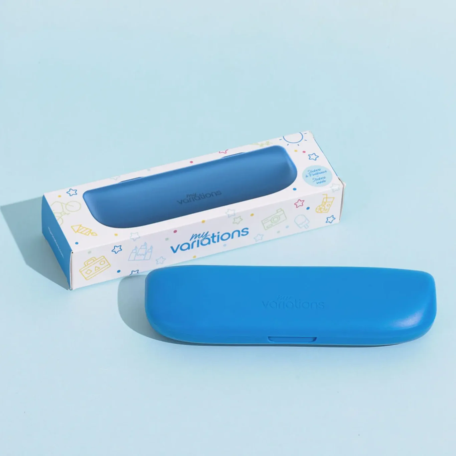 MyVariation Custodia da Viaggio Spazzolino Bambini Blu